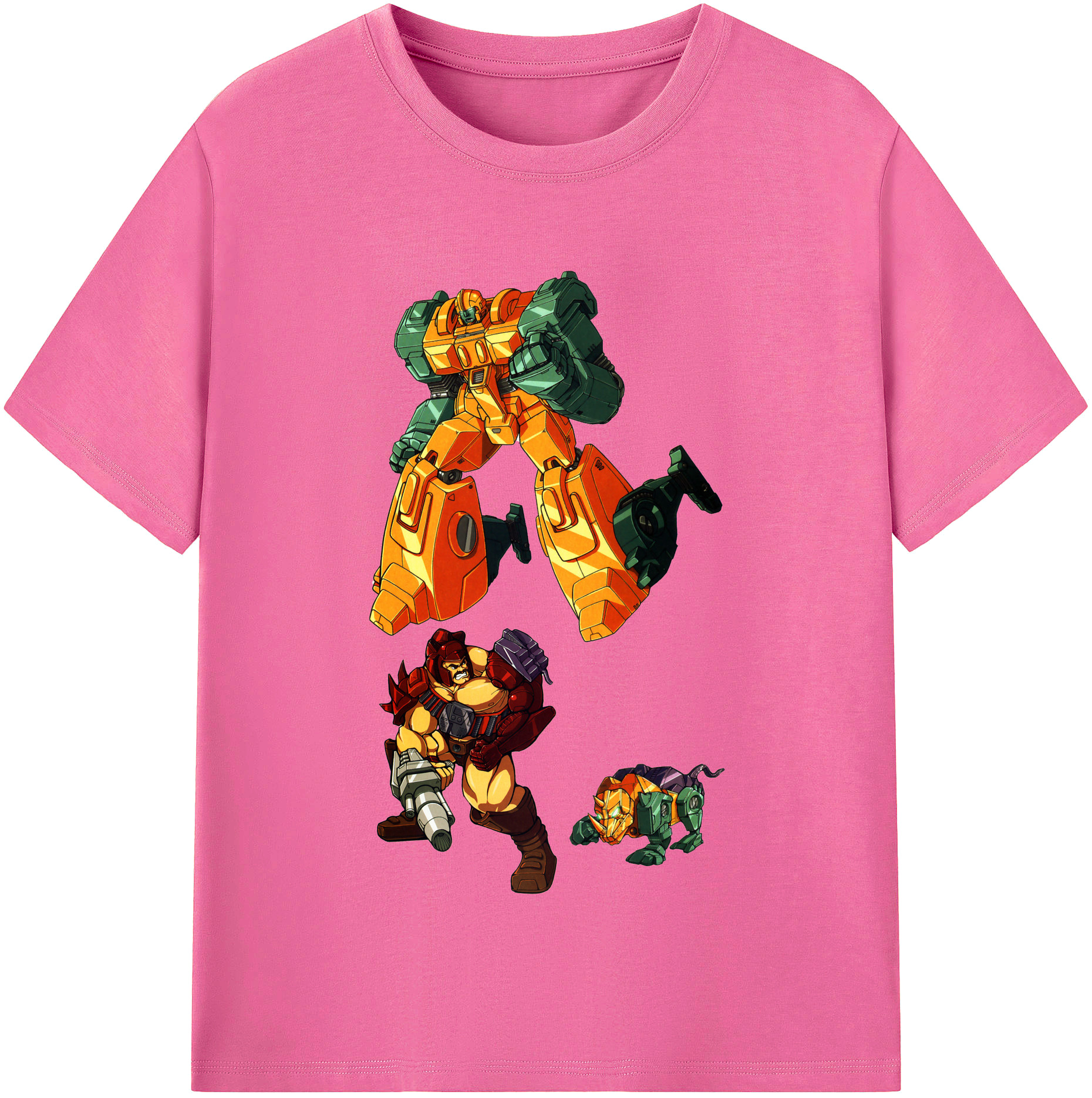 （画像用）  レディースカジュアルプリントTシャツ（綿100％）